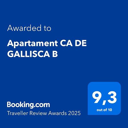 Apartament Ca De Gallisca B Пла де л'Ермита Екстериор снимка